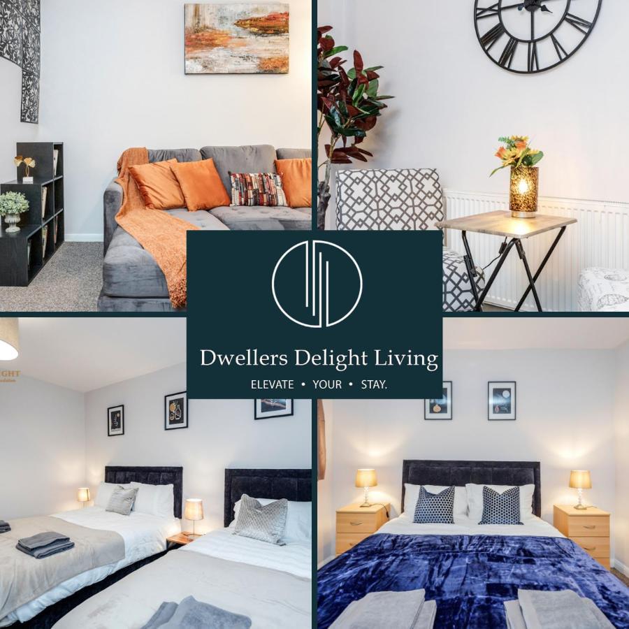 Dwellers Delight Living Ltd Serviced Accommodation Fabulous House 3 Bedroom, Hainault Prime Location ,Greater London With Parking & Wifi, 2 Bathroom, Garden 치그웰 외부 사진